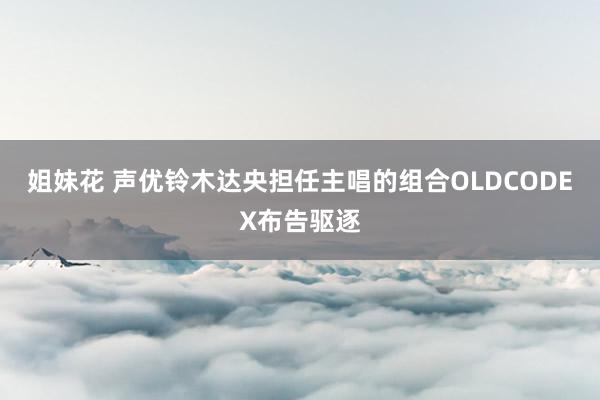 姐妹花 声优铃木达央担任主唱的组合OLDCODEX布告驱逐