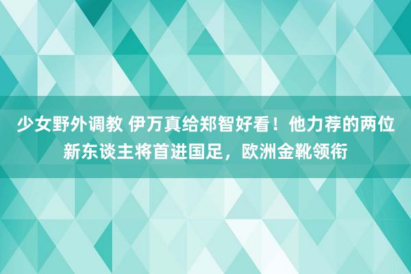 少女野外调教 伊万真给郑智好看！他力荐的两位新东谈主将首进国足，欧洲金靴领衔